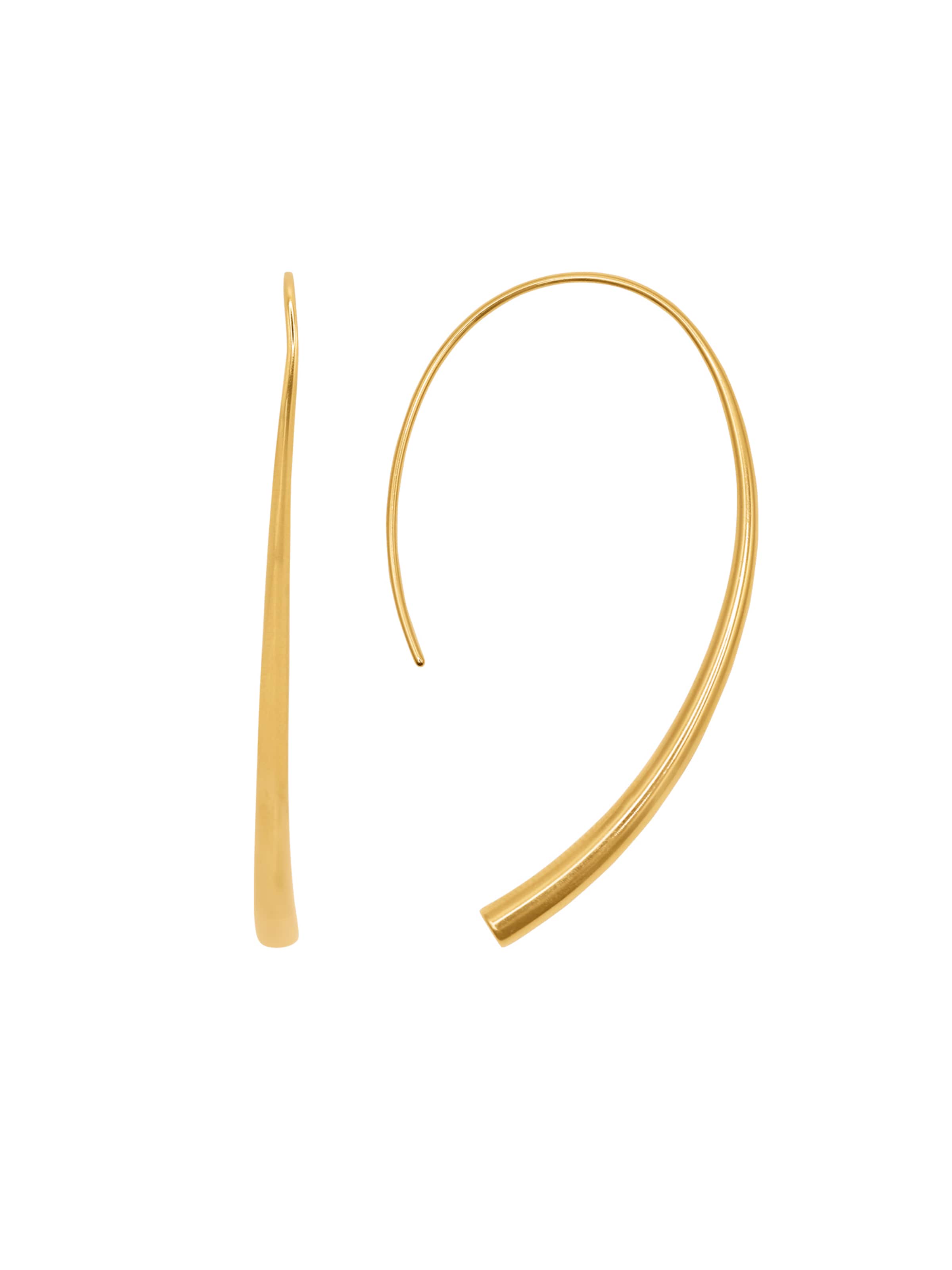 Heideman Oorbellen 'Kathrin' in Goud: voorkant