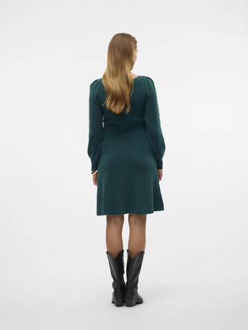VERO MODA Knit dress 'FLAVOUR' in Green