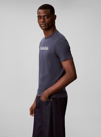T-Shirt Calvin Klein en bleu