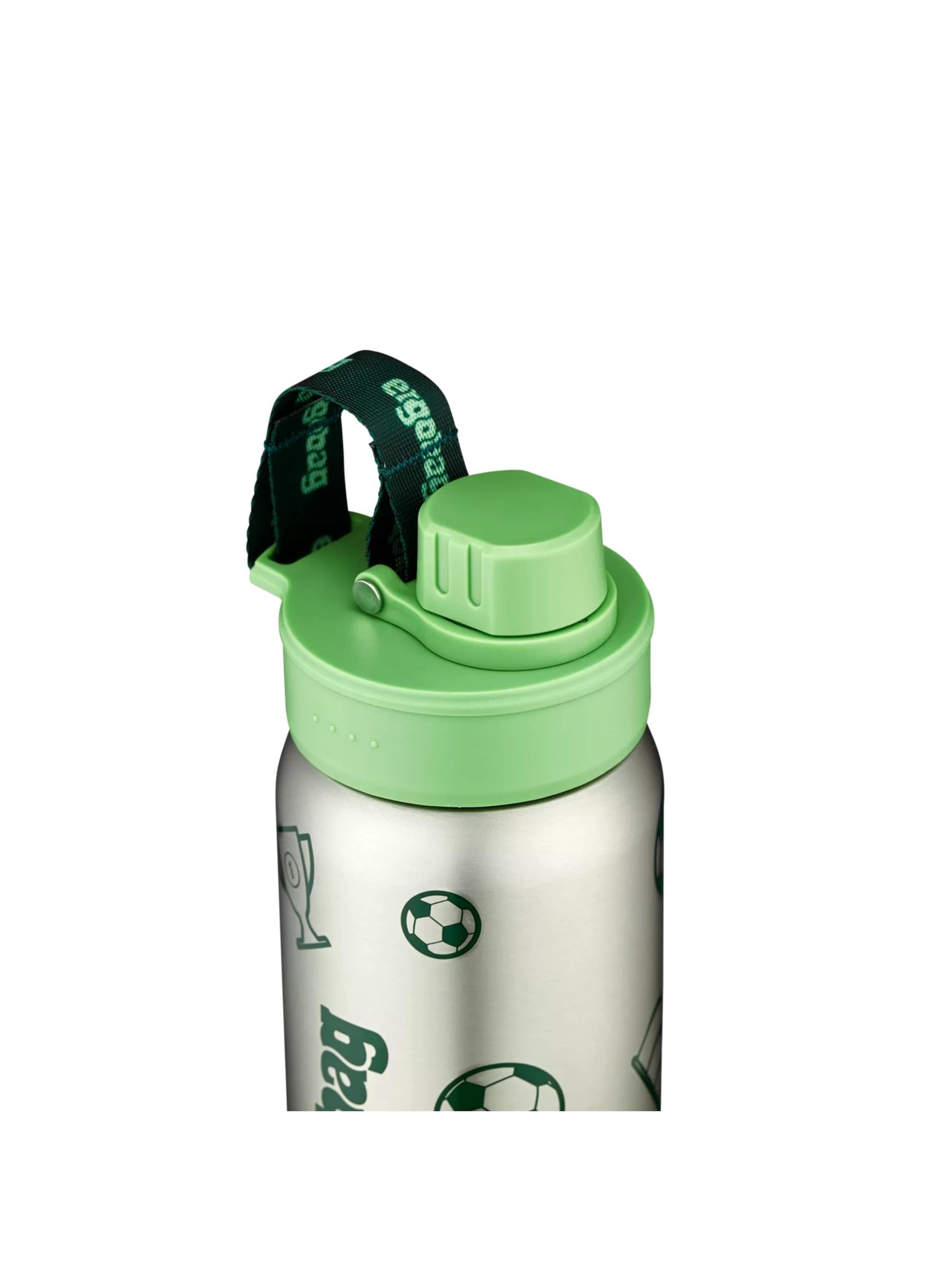 ergobag Drinking Bottle 'Trinkflasche Edelstahl Trinkflasche' in Green