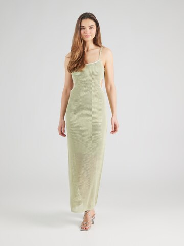 florence by mills exclusive for ABOUT YOU Трикотажное платье в Зеленый