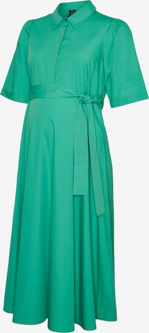 Vero Moda Maternity Shirt Dress 'TATHY' in Green: front