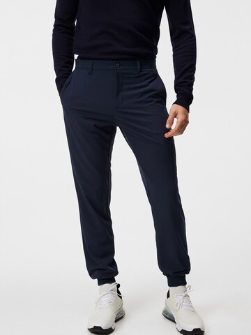 J.Lindeberg Tapered Sporthose in Blau: predná strana