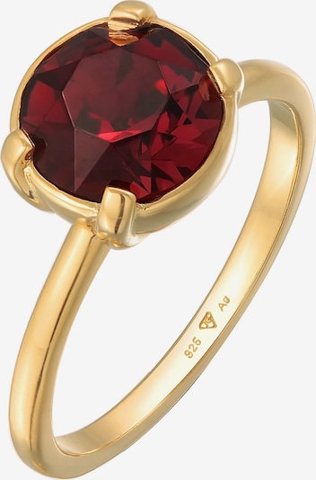 ELLI Bague en or / rouge, Vue avec produit