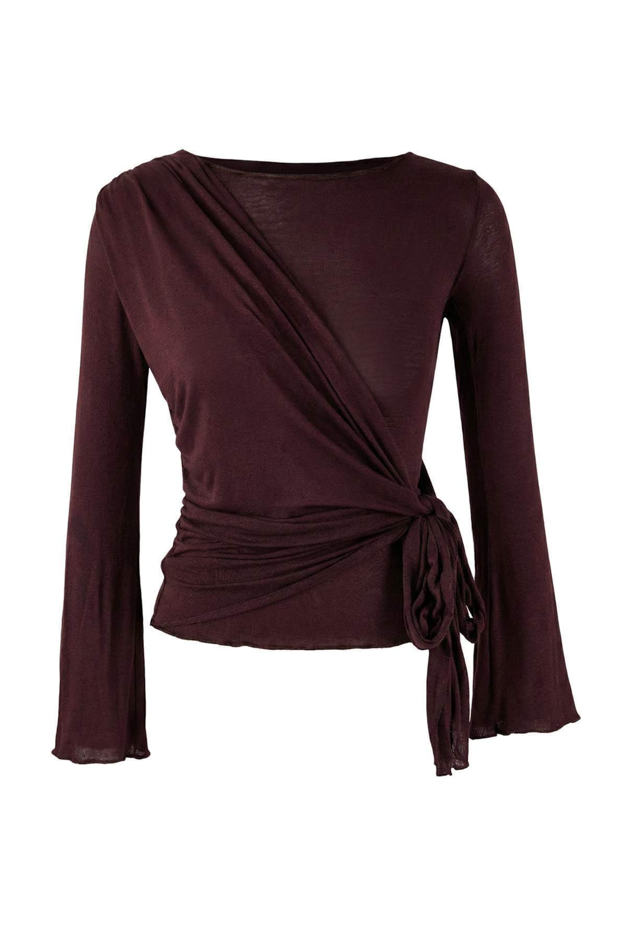 Trendyol - Camiseta en marrón: frente