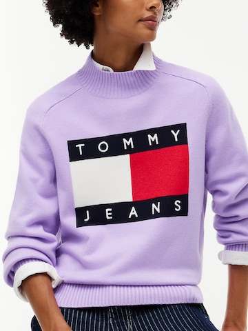 Tommy Jeans Trui in Lila