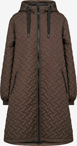 Soyaconcept Overgangsfrakke 'FENYA' i brun: forside