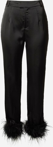 Regular Pantalon 'Milan' Misspap en noir : devant