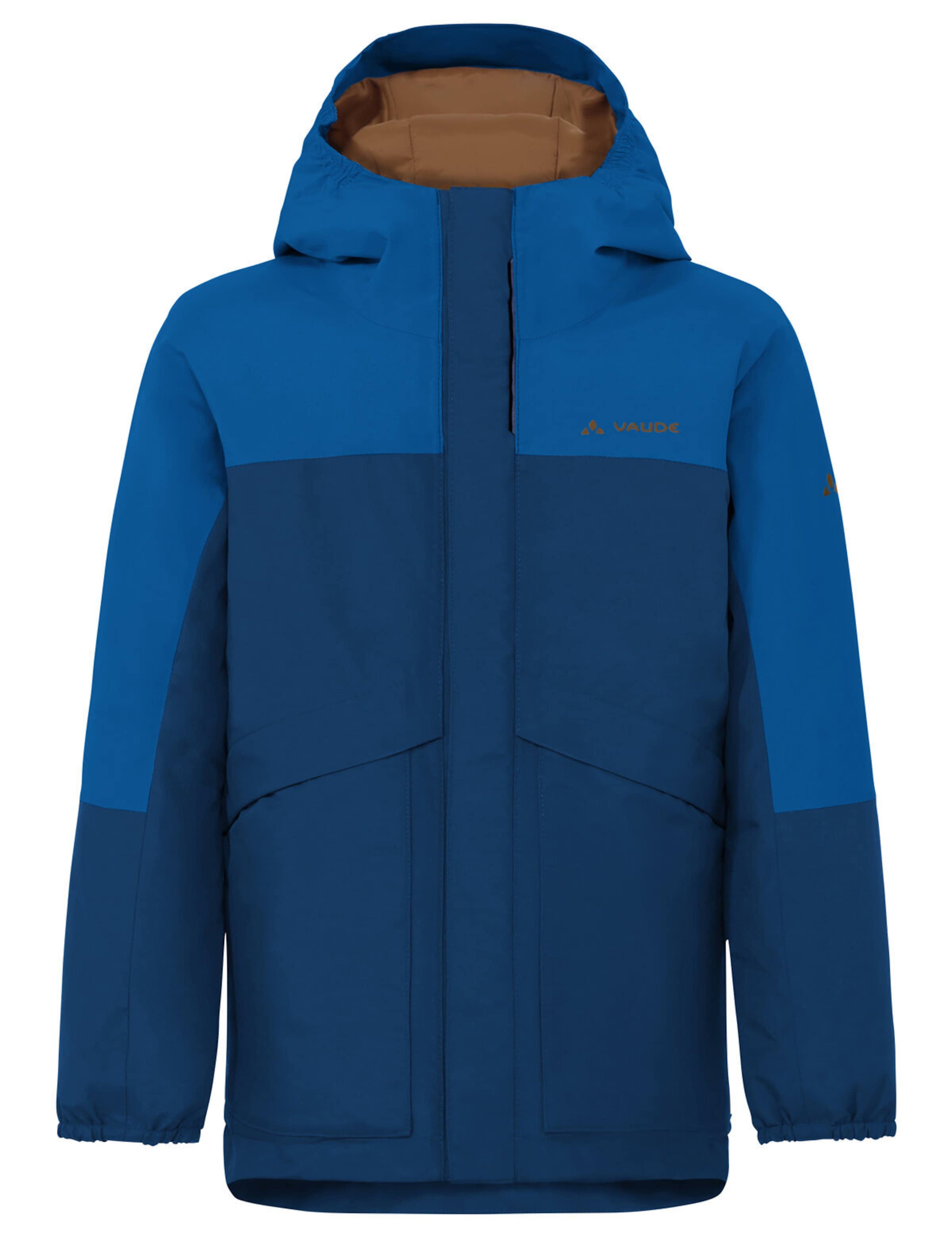 VAUDE Outdoorjas 'Escape' in Blauw: voorkant