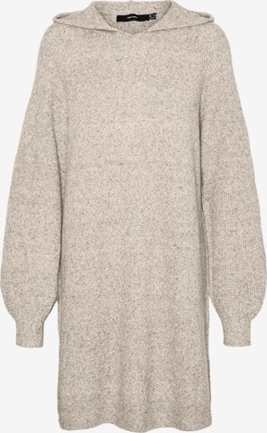 VERO MODA Stickad klänning 'DOFFY' i beige: framsida