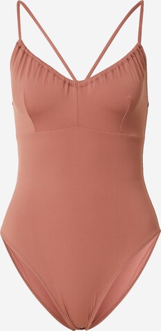 Lindex Swimsuit 'Noelia' in Brown: front