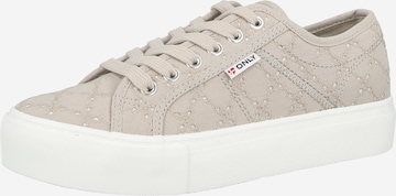 ONLY - Zapatillas deportivas bajas 'ONLNOOM' en gris: frente