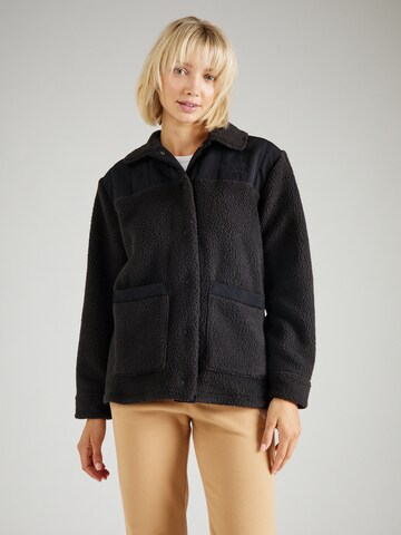 THE NORTH FACE Functionele fleece jas 'CRAGMONT' in Zwart: voorkant