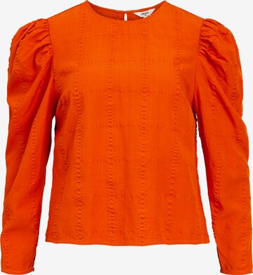 Camicia da donna 'ANDIA' di OBJECT in arancione: frontale
