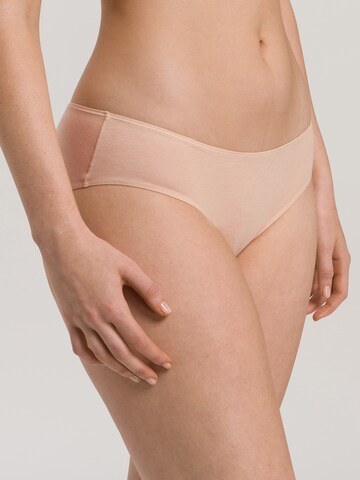 Hanro Panty ' Ultralight ' in Beige: front