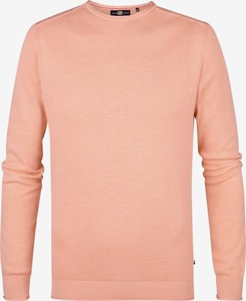 Petrol Industries Trui 'Driftline' in Oranje: voorkant