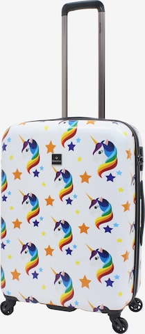 Saxoline Koffer 'Unicorn' in Gemengde kleuren