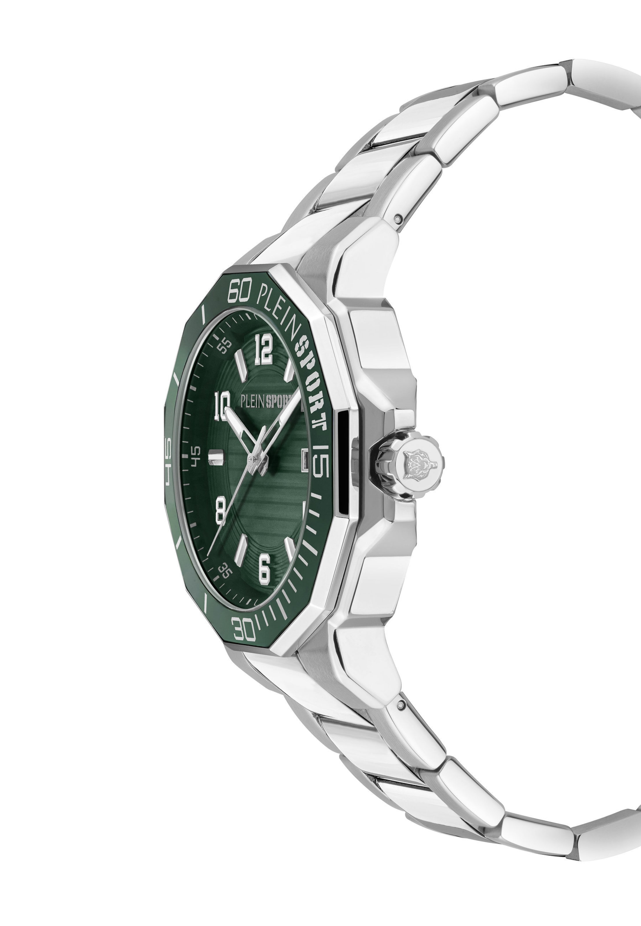 Montre à affichage analogique 'Titan 3H' Plein Sport en argent