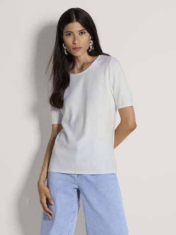 Pull-over MADELEINE en blanc : devant