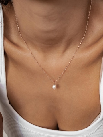 Hey Happiness Sieraden set 'Baroque Pearl Necklace & Pearl Bracelet Set' in Goud