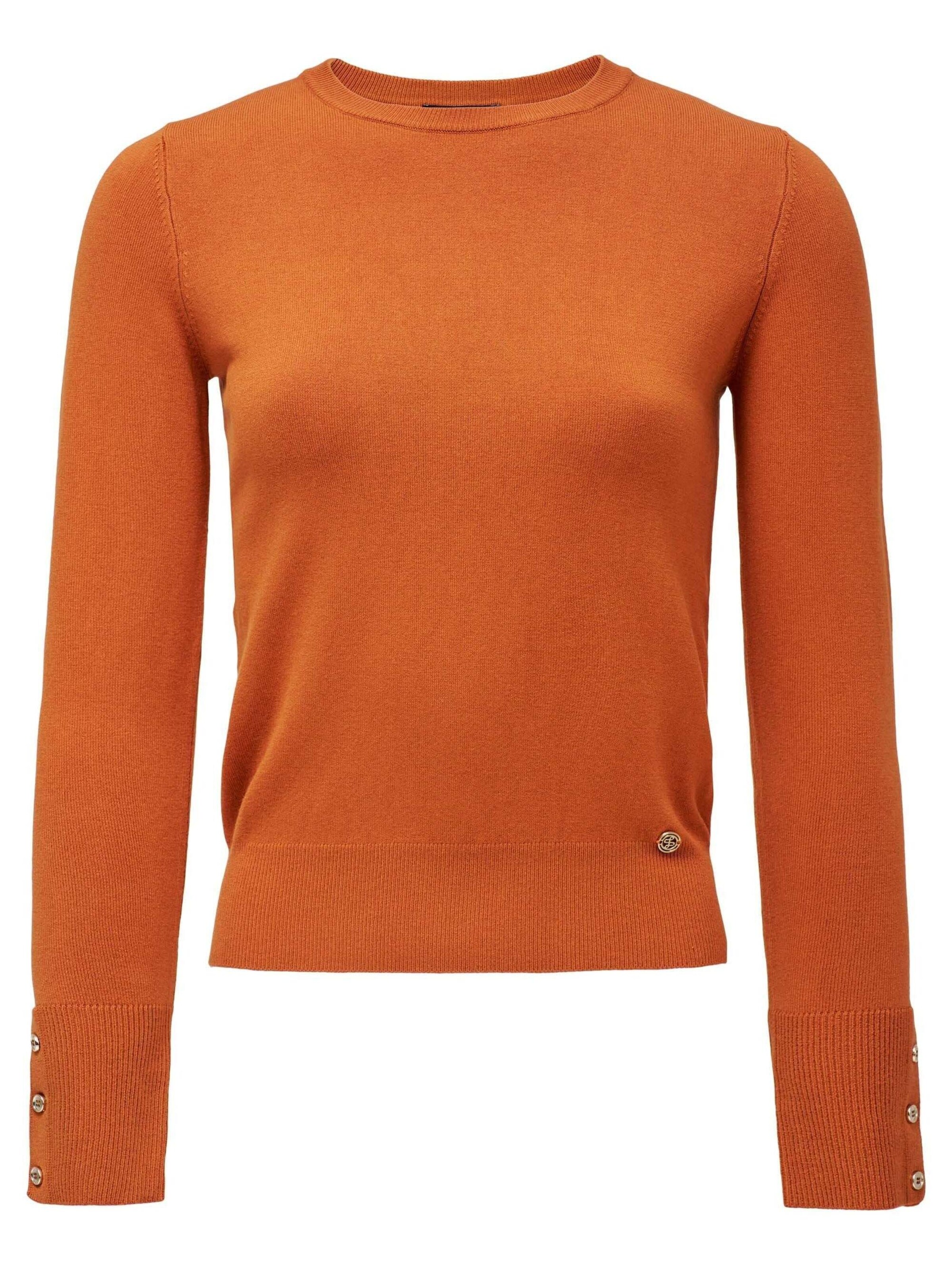 Salsa Jeans Pullover 'Basic Long Sleeve'‌‌‌ in Orange