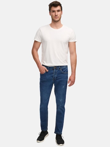 Tazzio Slimfit Jeansy 'A109' w kolorze niebieski