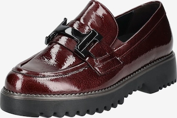 GABOR Classic Flats in Red: front