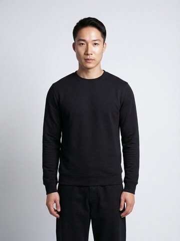 ERVERTE Paris Pullover 'Made in France'‌‌‌‌‌‌‌‌‌‌ in Schwarz: Vorderseite