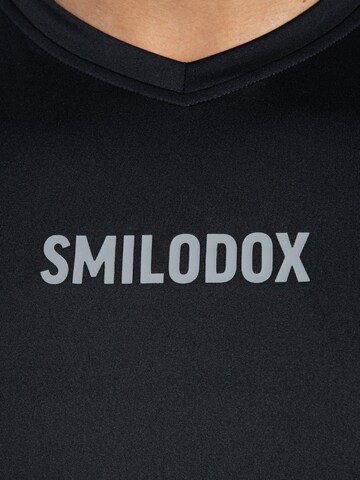 Smilodox Functioneel shirt 'Maison' in Zwart