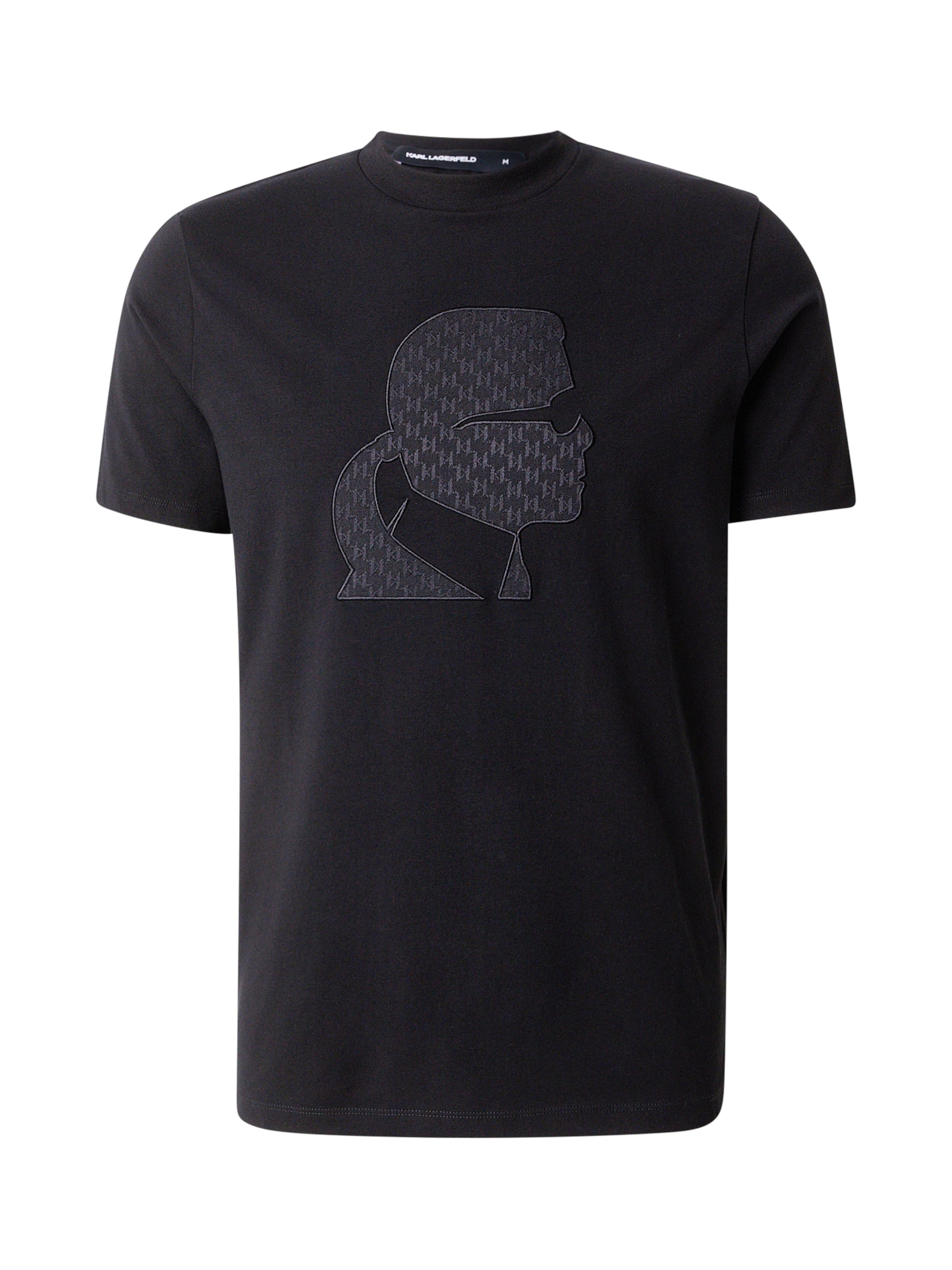 Karl Lagerfeld Koszulka w kolorze czarny: przód