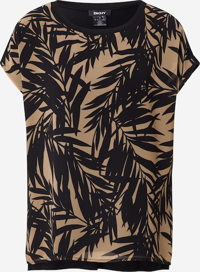 Tricou DKNY pe maro deschis / negru, Vizualizare produs