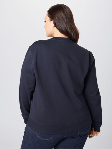 Sweat-shirt Tommy Hilfiger Curve en bleu