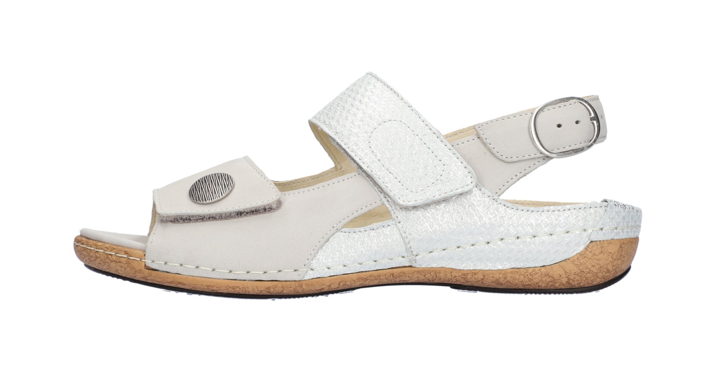 WALDLÄUFER Sandale in Beige