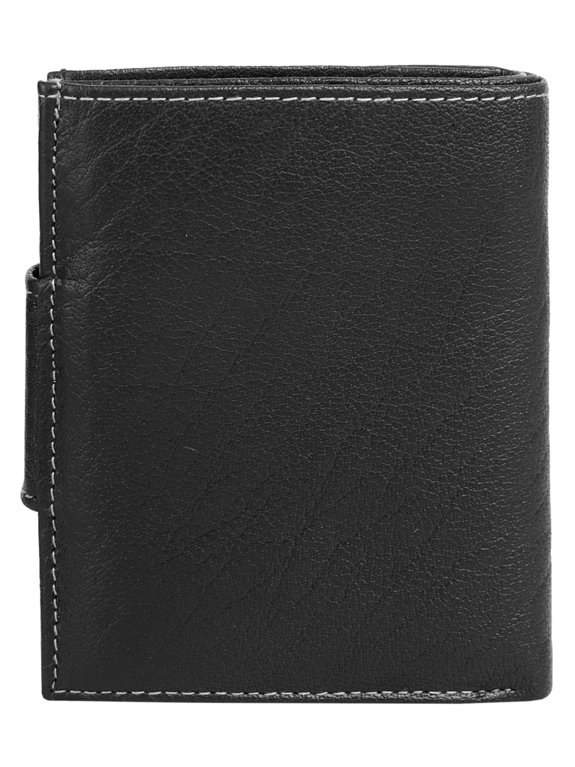 Bruno Banani Portemonnaie 'Bruno Banani Geldbörse'‌‌‌‌‌‌‌ in Schwarz