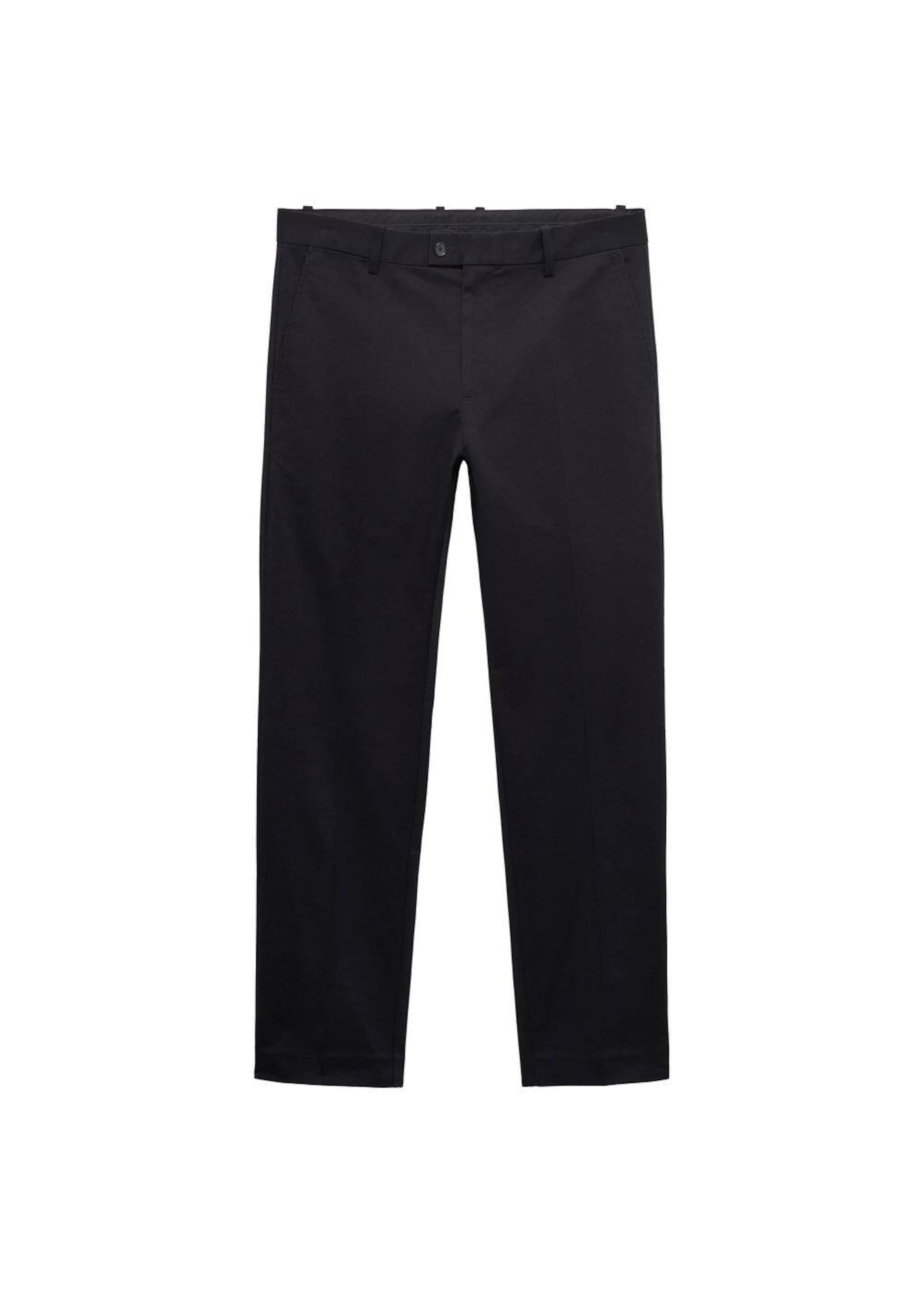 MANGO MAN Regular Hose 'Nicco' in Schwarz: Vorderseite