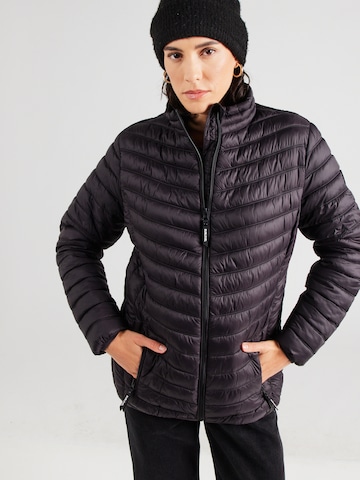 Sublevel Between-Season Jacket in Black: front