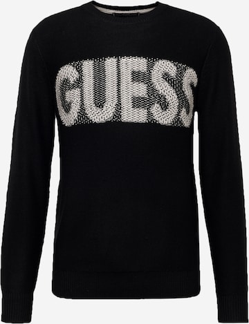 Pull-over 'AMYAS' GUESS en noir : devant