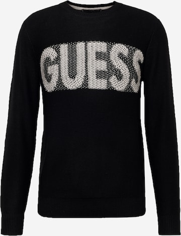 GUESS Sweater 'AMYAS' in Black: front