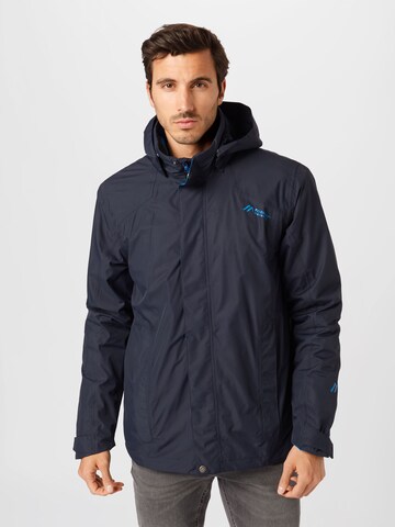 Maier Sports Outdoor jacket 'Metor' in Blue: front