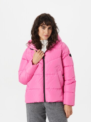 ONLY Зимняя куртка 'Amanda' в Ярко-розовый: спереди