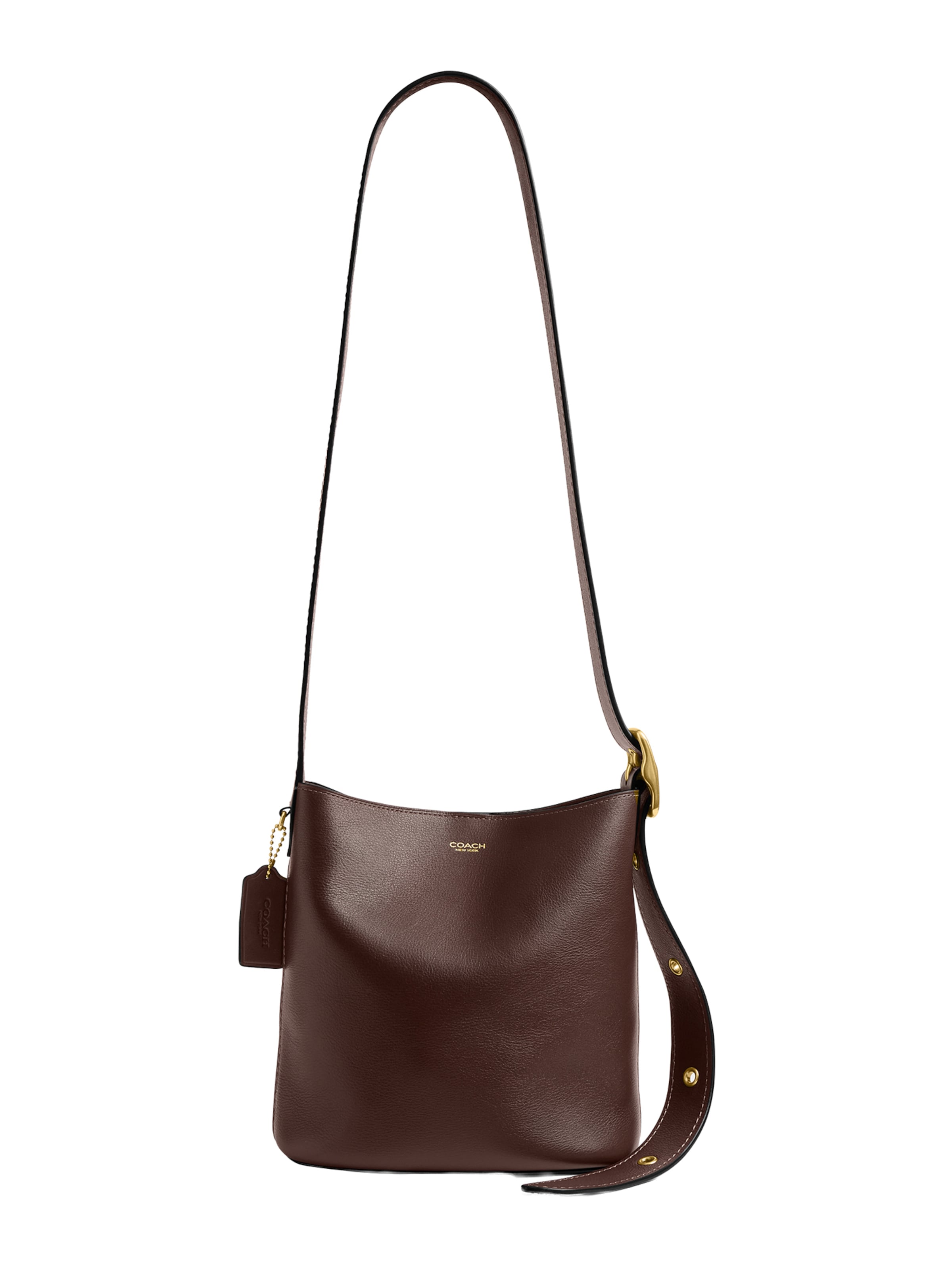 COACH Válltáska - barna: elől