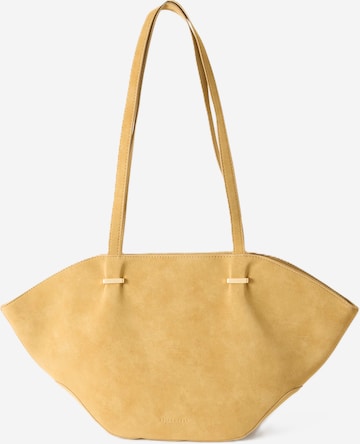 Seidenfelt Shopper i brun: forside