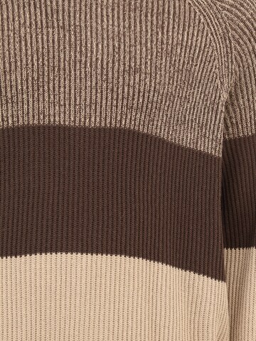 Jack & Jones Plus Pulover | bež barva