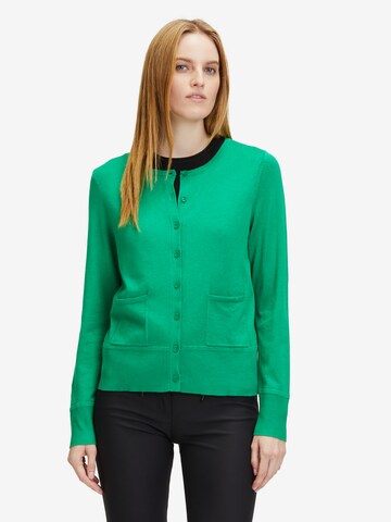 Betty Barclay Knit Cardigan in Green: front