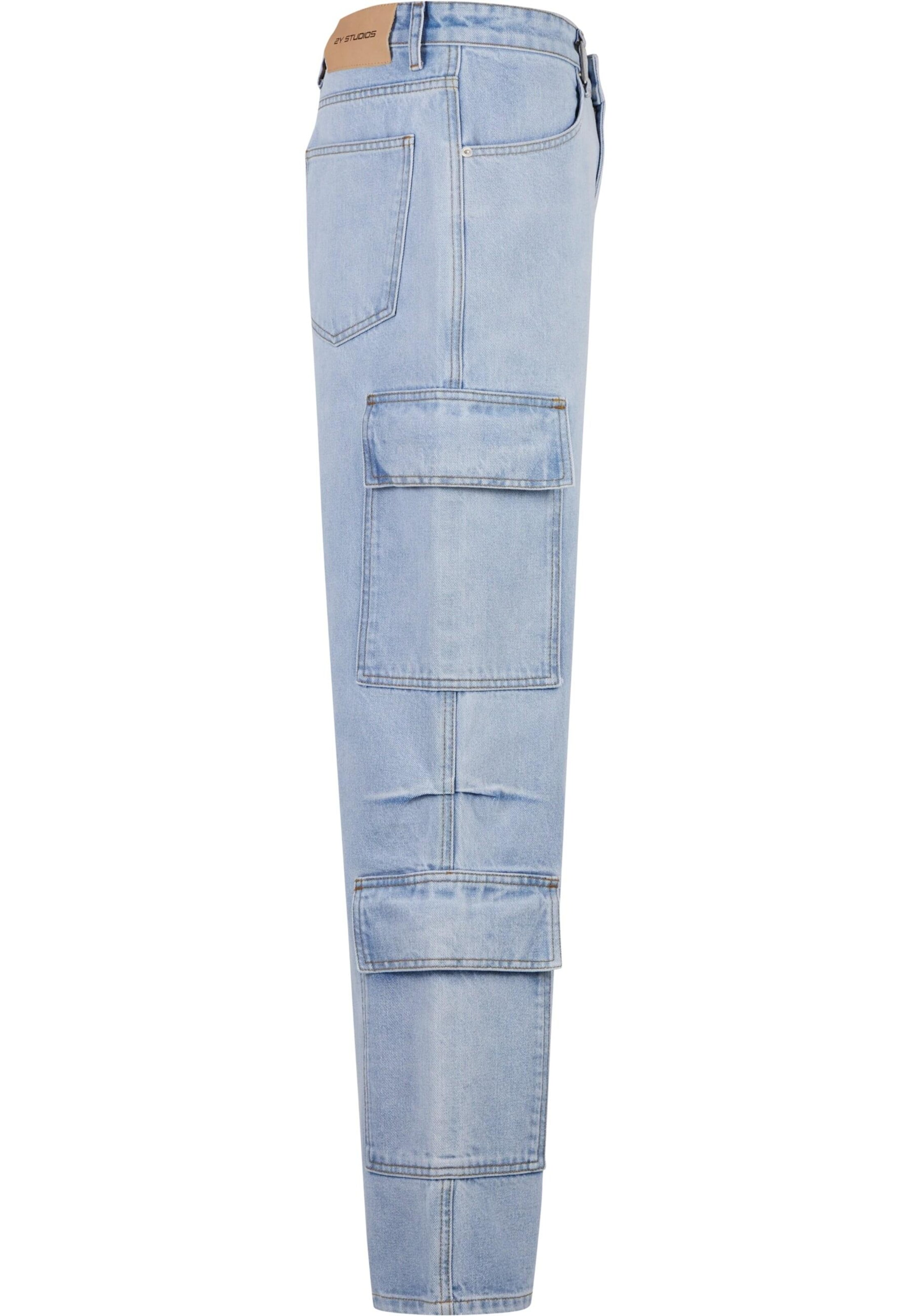 2Y Studios Baggy Cargo jeans 'Vorin' in Blue