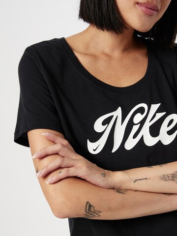 NIKE Functioneel shirt in Zwart