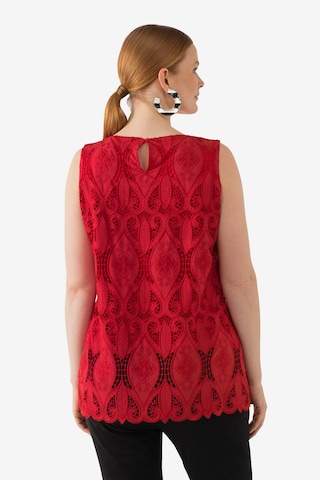 Ulla Popken Blouse in Rood