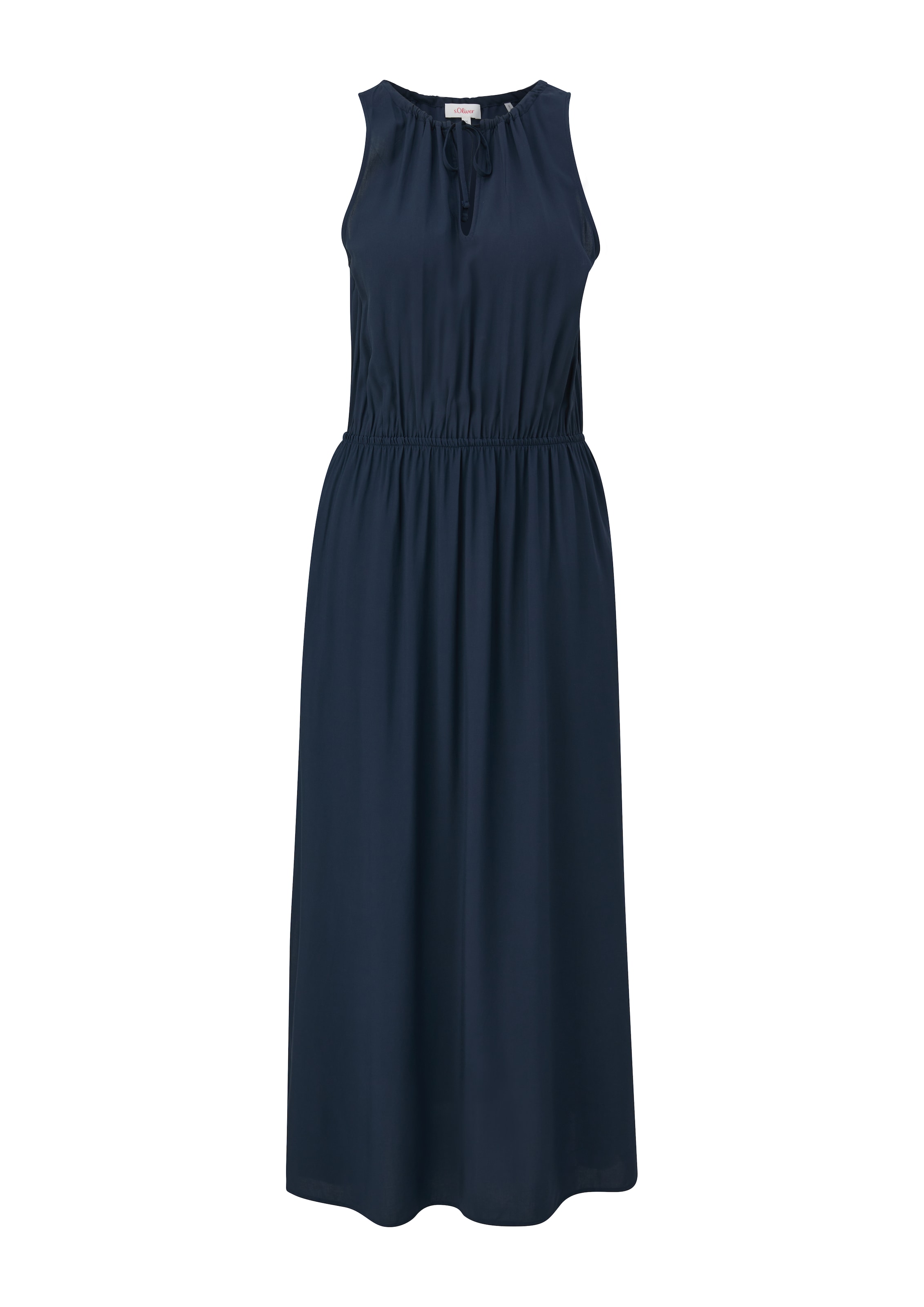 s.Oliver Summer Dress in Blue: front