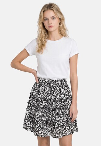 ECY Skirt 'Valentine's Day' in Black: front