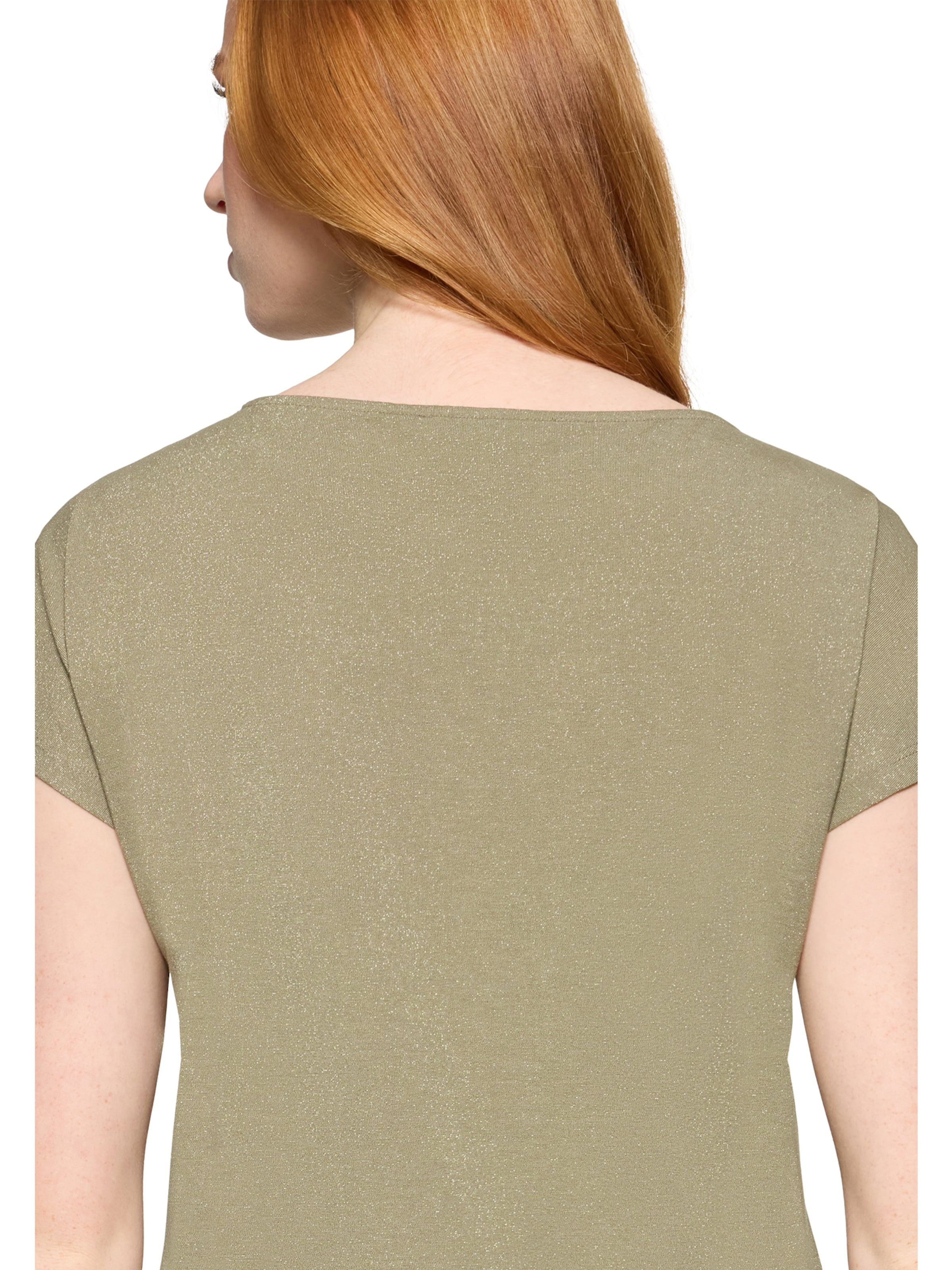 Betty Barclay Halbarm-Shirt mit Knoten in Grün